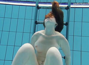 Lenka torrid tramp underwater