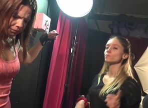 Doll Gets her Face Drool On By Other